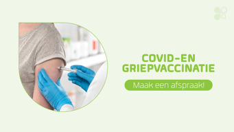Goed nieuws! Binnenkort kan je bij ons terecht voor je griep- en covidvaccinatie.