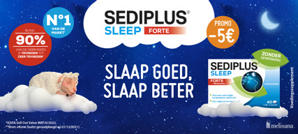 Ontdek Sediplus Sleep Forte: slaap goed, slaap beter!